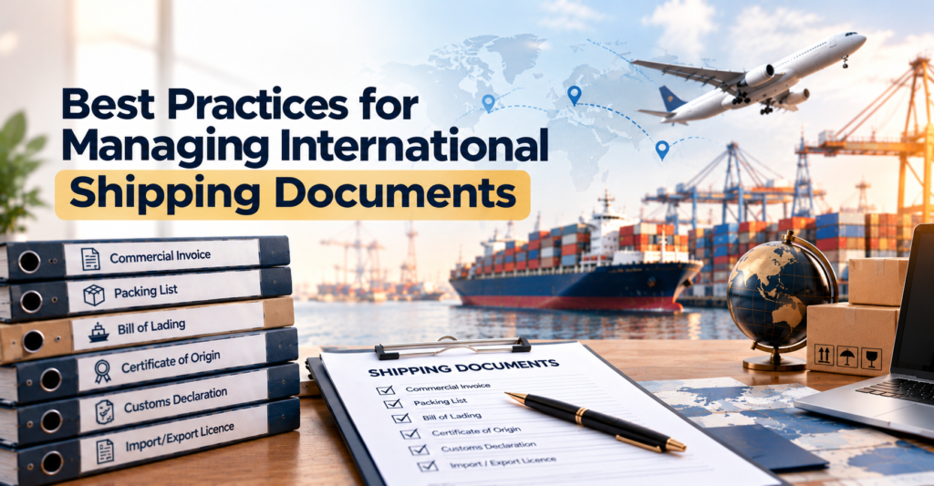 Best Practices for Managing International Shipping Documents