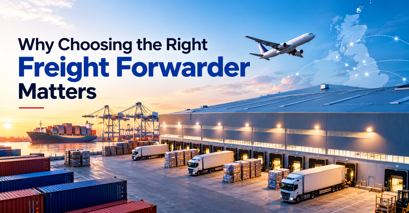 Importance of choosing the right freight forwarder UK for efficient cargo transportation